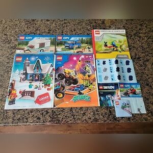 Lego Instruction booklets and catalogs and more